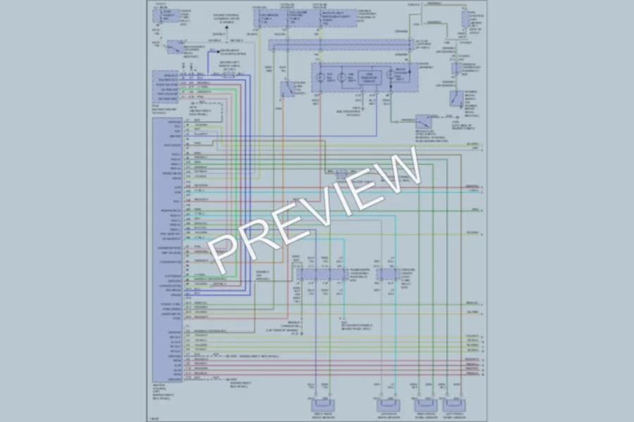 2000 Acura 32TL Anti Lock Brakes wiring diagram preview