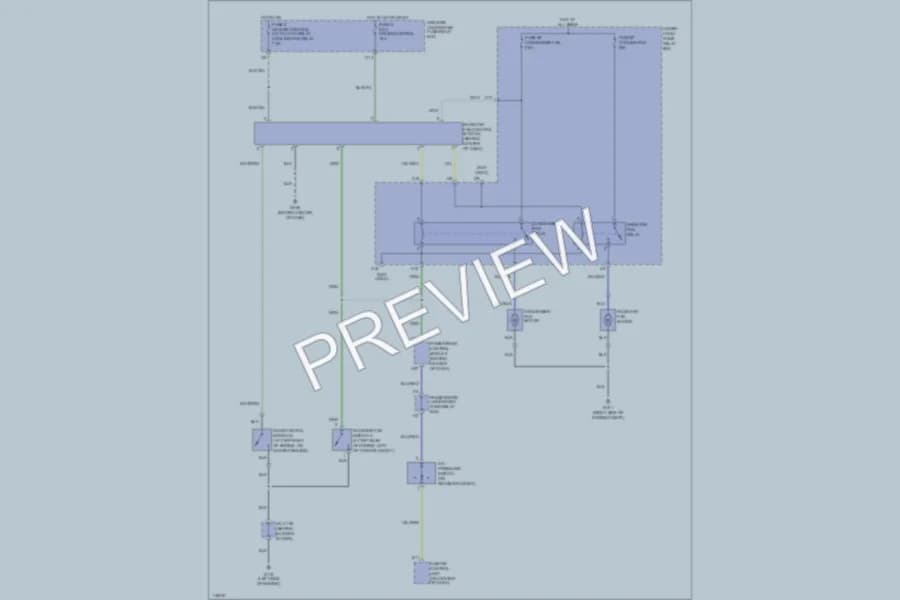 2000 Acura 32TL Cooling Fan wiring diagram preview
