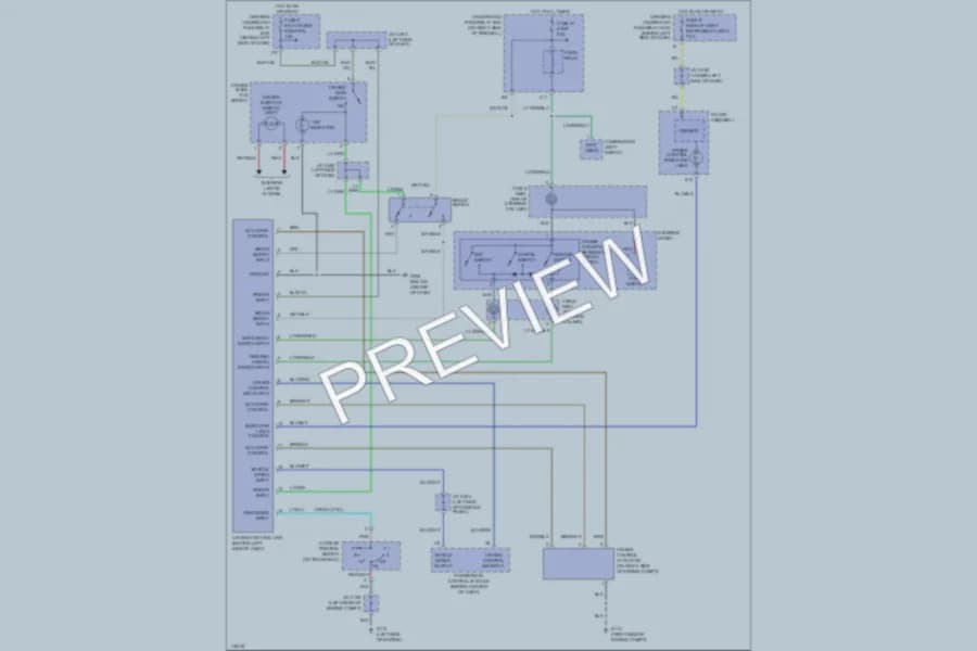 2000 Acura 32TL Cruise Control wiring diagram preview