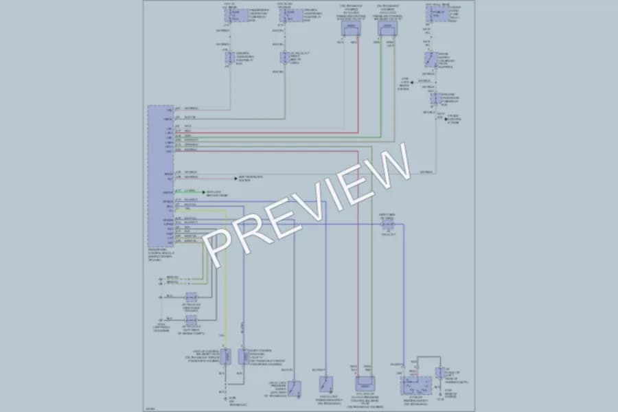 2000 Acura 32TL Transmission wiring diagram preview