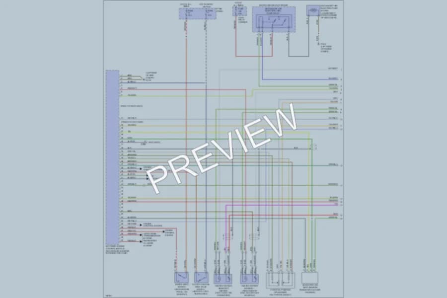 2000 Audi A4 Engine Performance wiring diagram preview