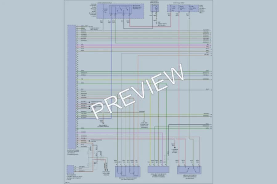 2000 Audi A8 Engine Performance wiring diagram preview