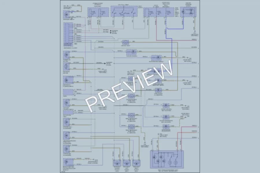 2000 Audi A8 Interior Lights wiring diagram preview