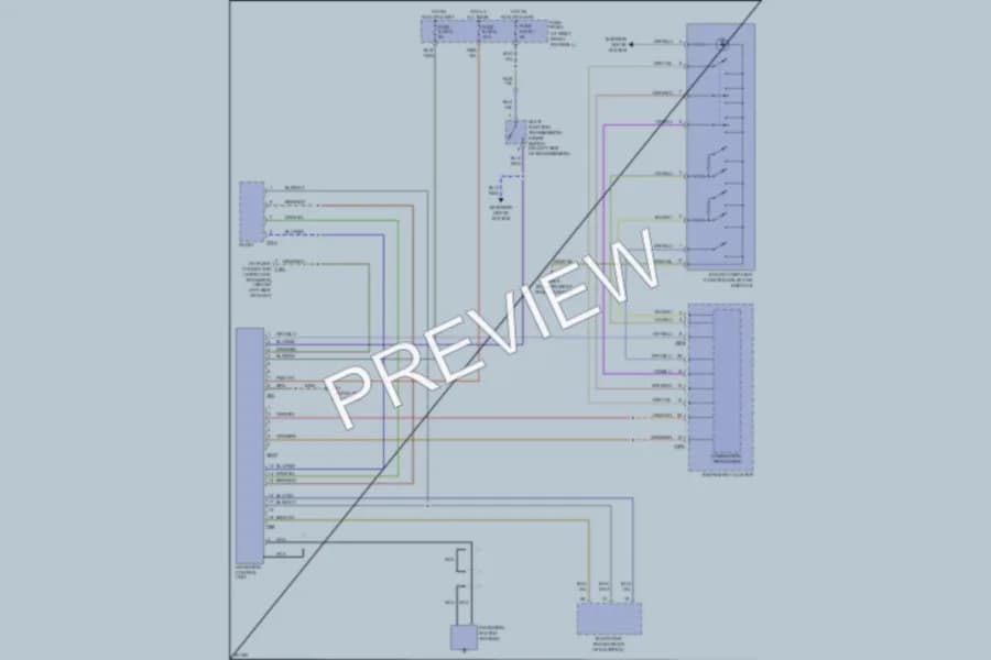 2000 Audi A8 Navigation wiring diagram preview