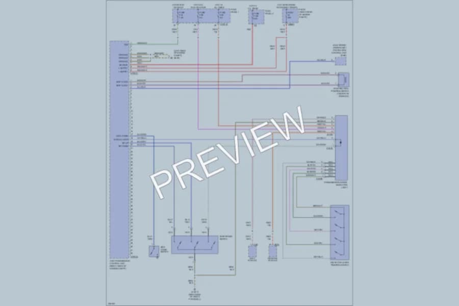 2000 BMW 528 Transmission wiring diagram preview