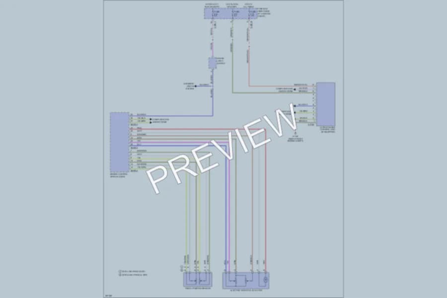 2000 BMW 740 Cruise Control wiring diagram preview