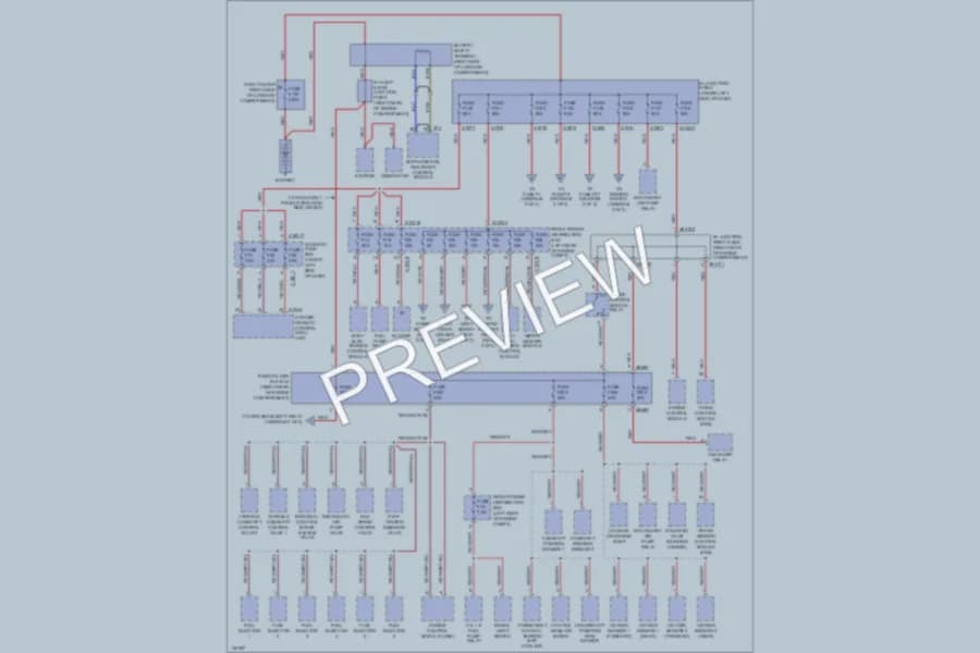 2000 BMW MRoadster Power Distribution wiring diagram preview