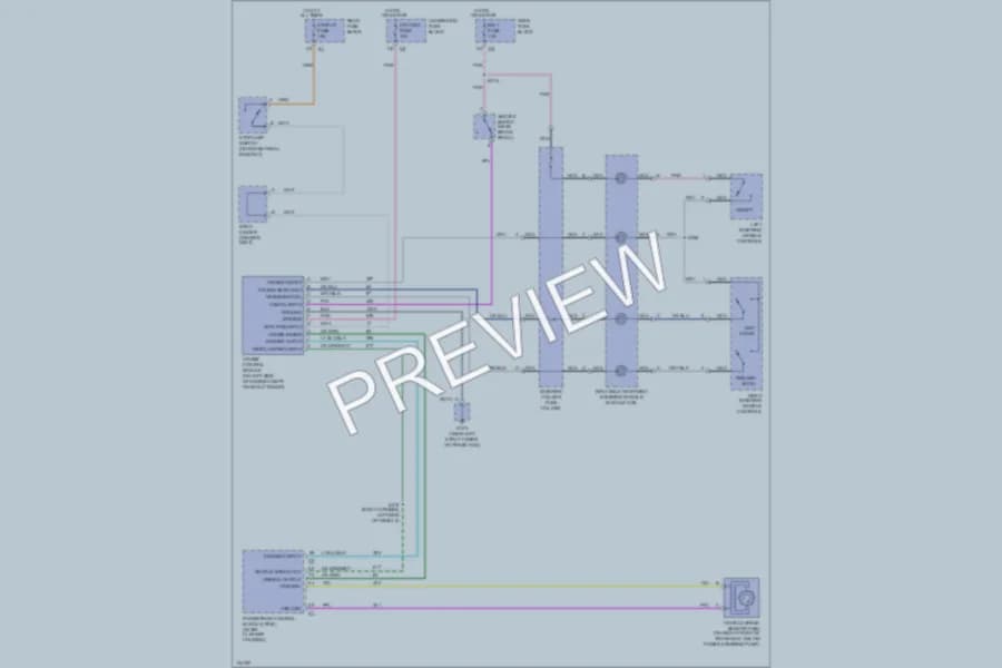 2000 Buick LeSabre Cruise Control wiring diagram preview