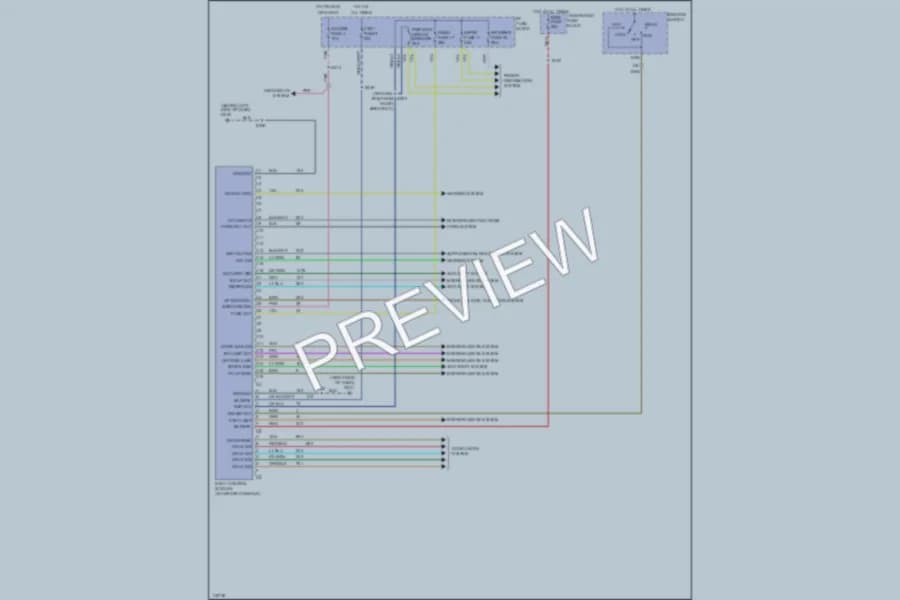 2000 Cadillac Escalade Body Computer wiring diagram preview