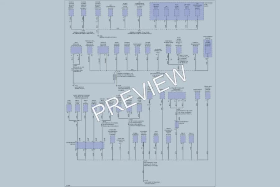 2000 Chevrolet Astro Ground Distribution wiring diagram preview