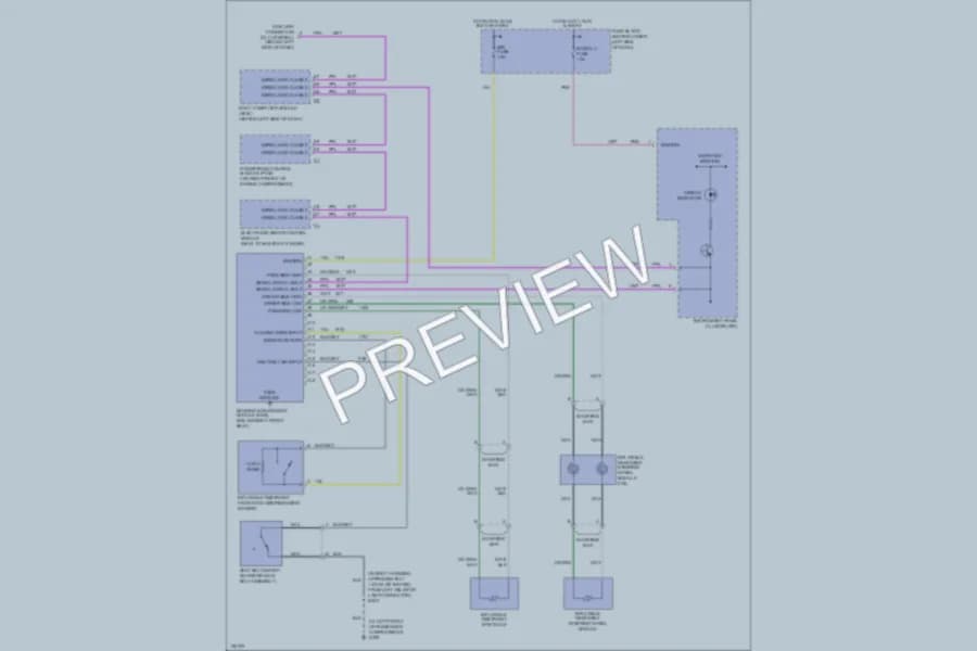 2000 Chevrolet Cavalier Supplemental Restraints wiring diagram preview
