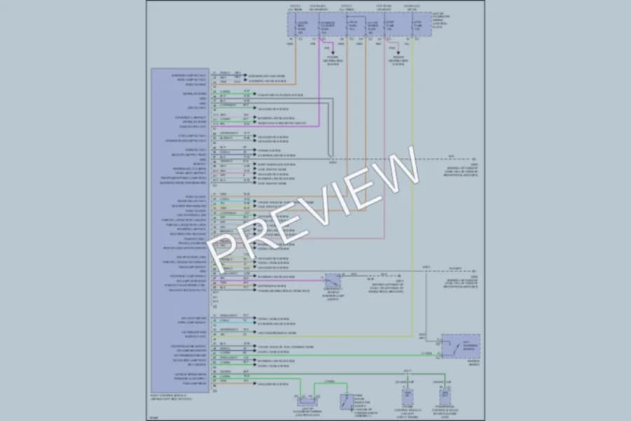 2000 Chevrolet Impala Body Computer wiring diagram preview