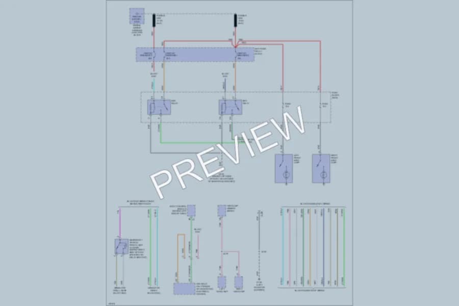 2000 Chevrolet Impala Exterior Lights wiring diagram preview