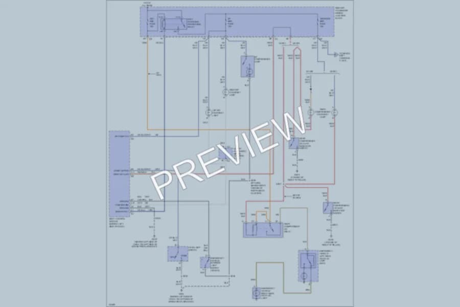 2000 Chevrolet Impala Interior Lights wiring diagram preview