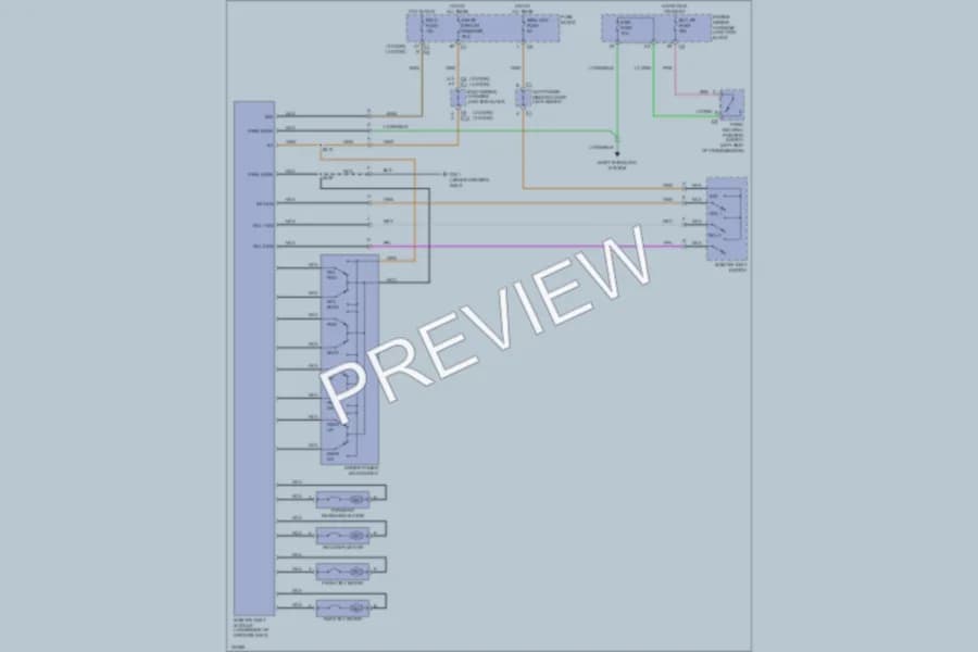 2000 Chevrolet K1500Suburban Memory Systems wiring diagram preview