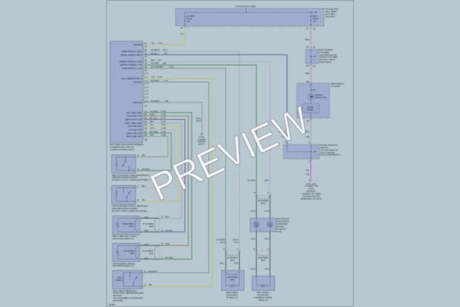 2000 Chevrolet K1500Suburban Supplemental Restraints wiring diagram preview