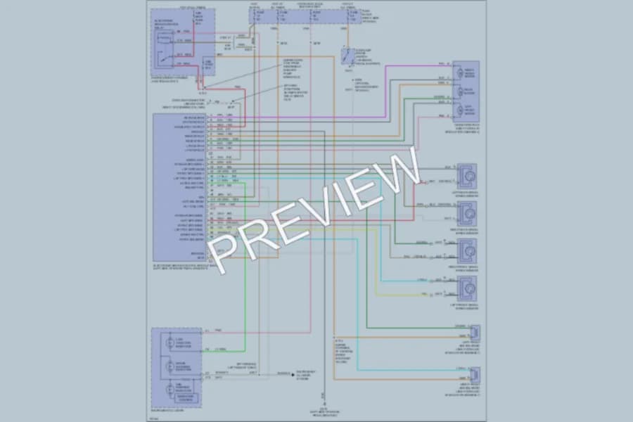 2000 Chevrolet Lumina Anti Lock Brakes wiring diagram preview