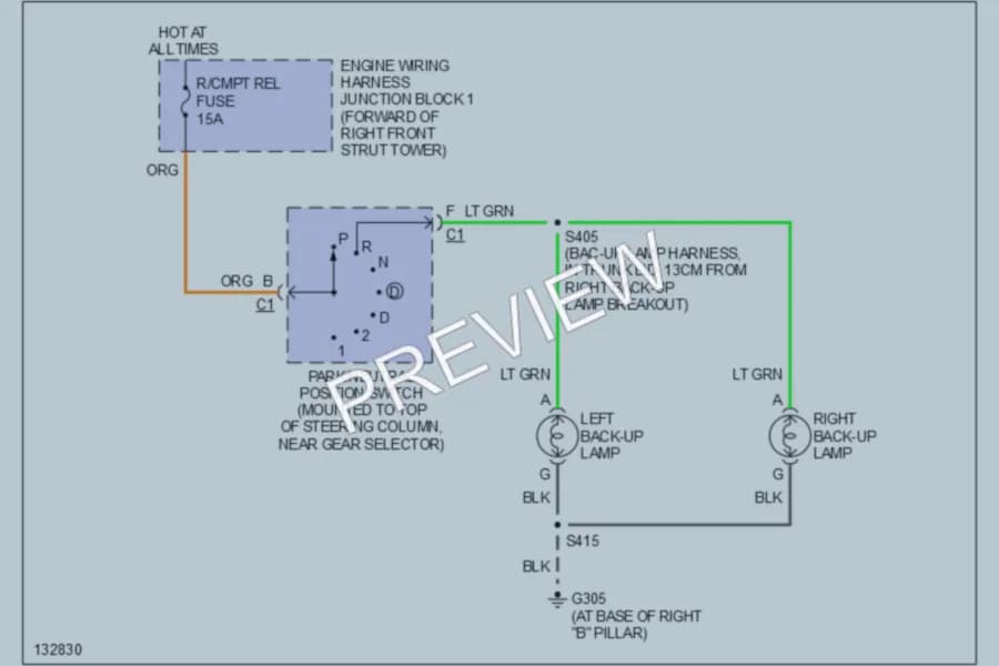 2000 Chevrolet Lumina Exterior Lights wiring diagram preview