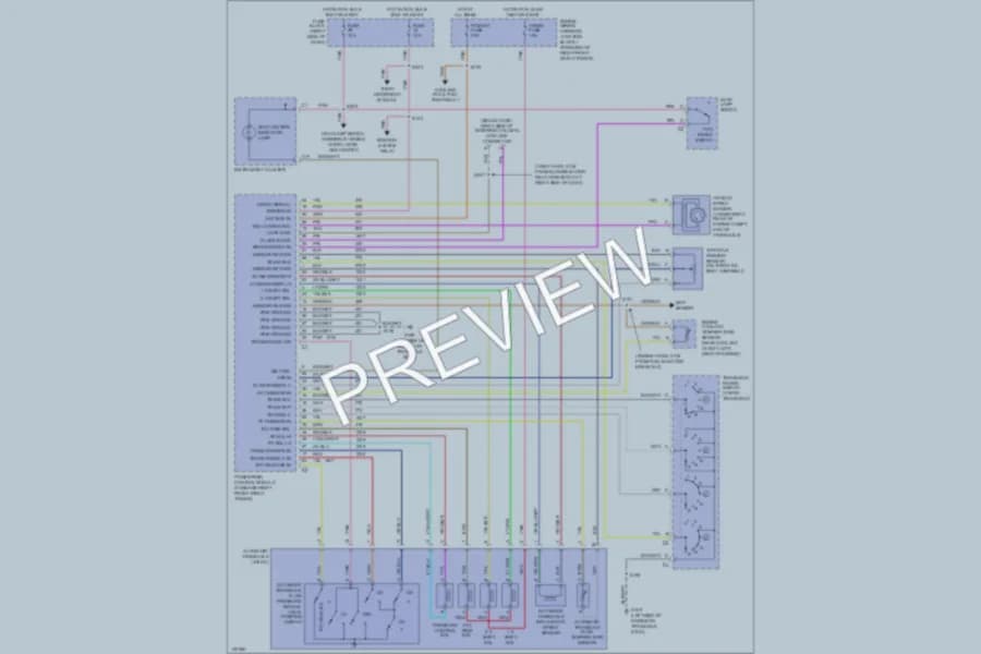 2000 Chevrolet Lumina Transmission wiring diagram preview