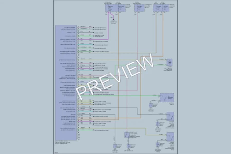 2000 Chevrolet Malibu Body Computer wiring diagram preview