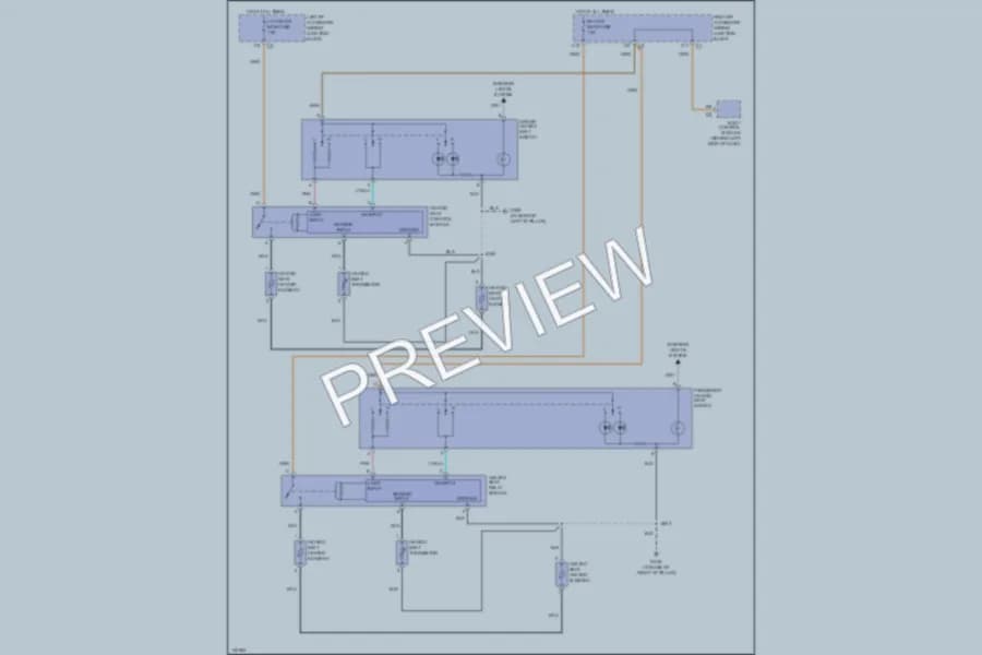 2000 Chevrolet MonteCarlo Power Seats wiring diagram preview