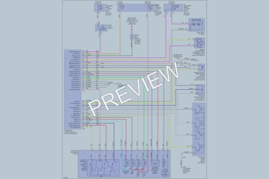 2000 Chevrolet MonteCarlo Transmission wiring diagram preview