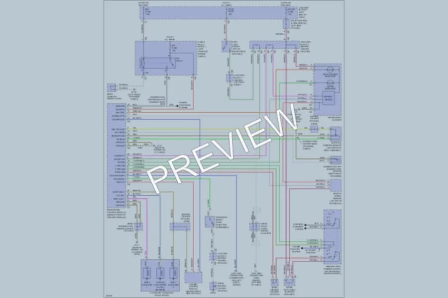 2000 Chevrolet Prizm Transmission wiring diagram preview