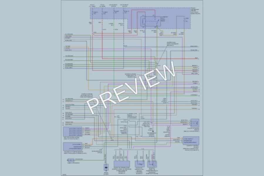 2000 Chrysler Cirrus Engine Performance wiring diagram preview