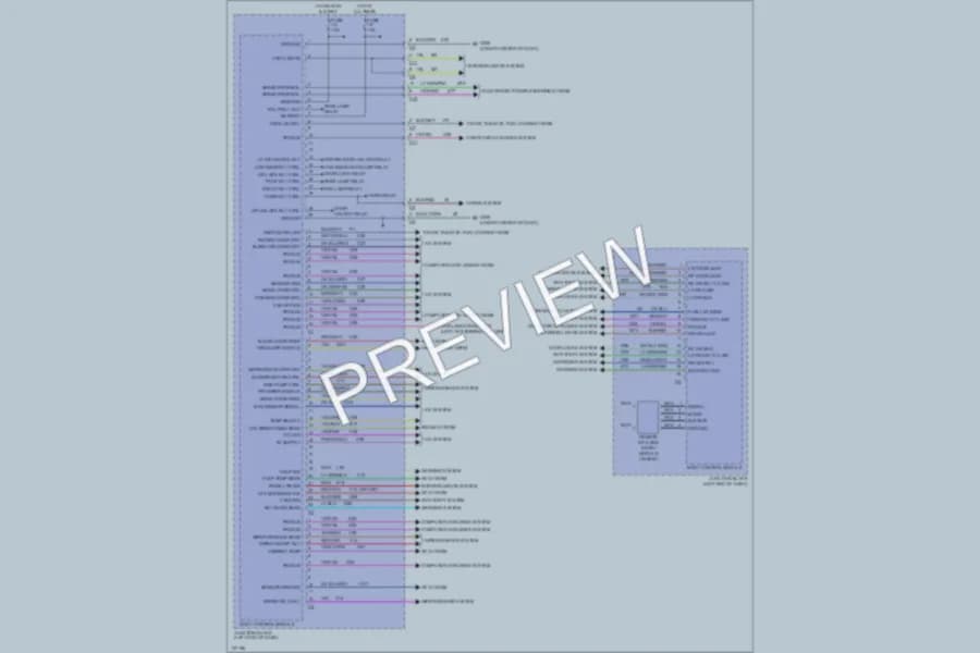 2000 Chrysler LHS Body Computer wiring diagram preview