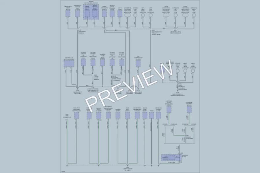2000 Chrysler LHS Ground Distribution wiring diagram preview