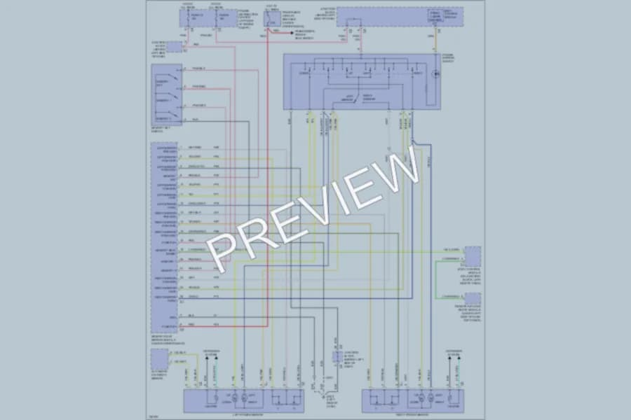 2000 Chrysler TownCountry Memory Systems wiring diagram preview