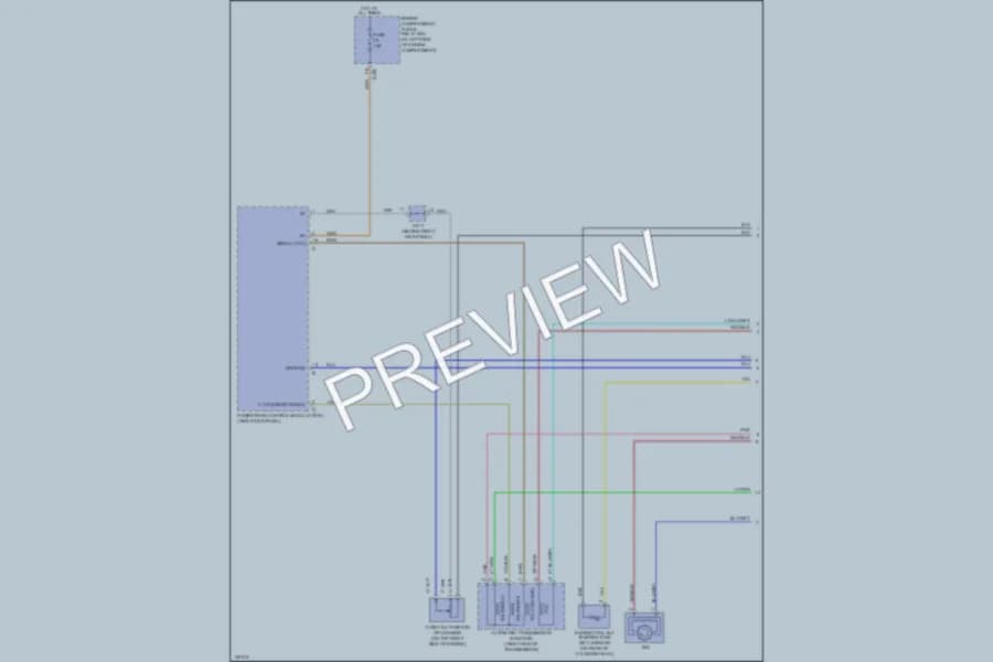 2000 Daewoo Nubira Transmission wiring diagram preview