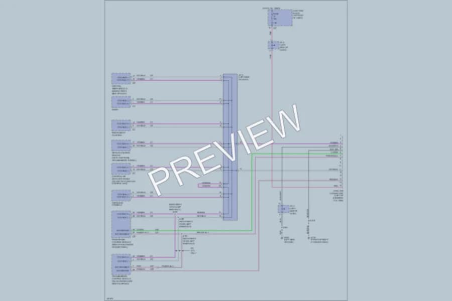 2000 Dodge Dakota Computer Data Lines wiring diagram preview