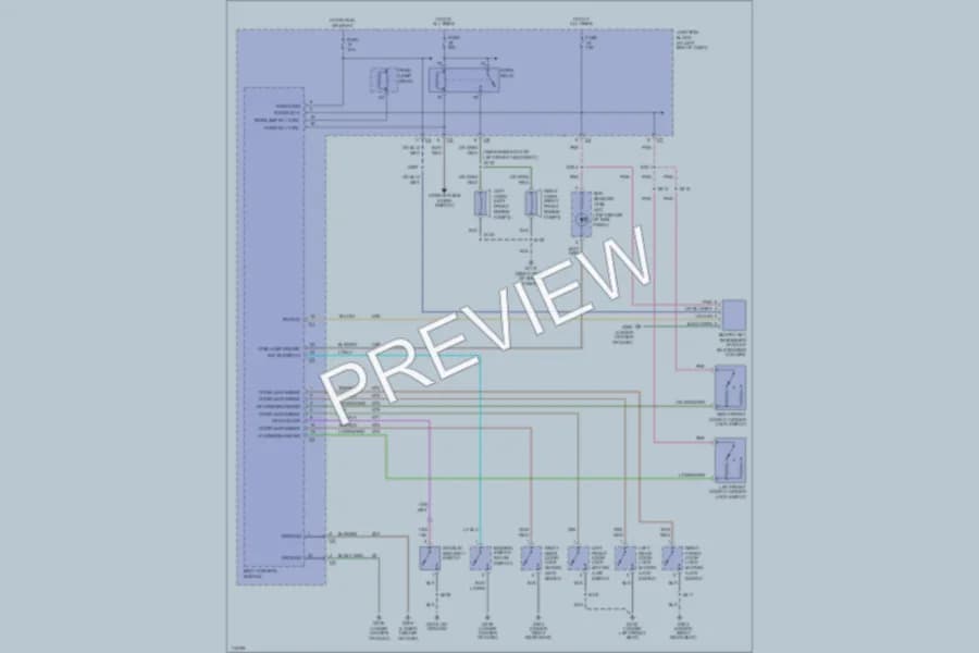 2000 Dodge Intrepid Anti Theft wiring diagram preview