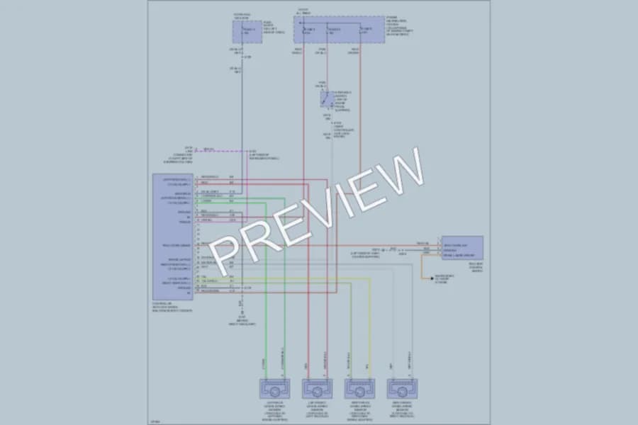 2000 Dodge Neon Anti Lock Brakes wiring diagram preview