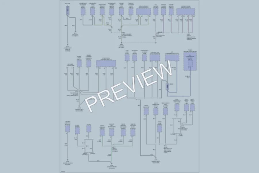 2000 Dodge Neon Ground Distribution wiring diagram preview