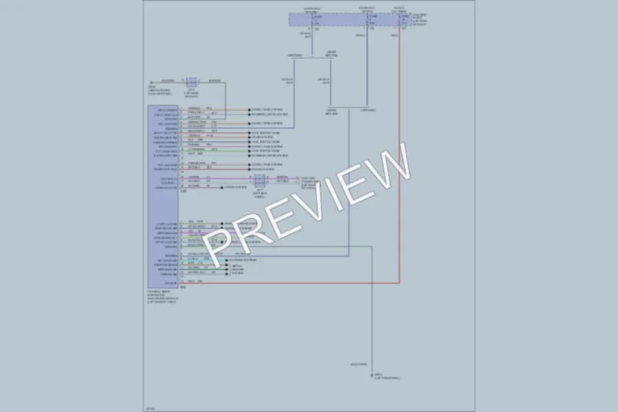 2000 Dodge R3500 Body Control Modules wiring diagram preview with protected circuit layout
