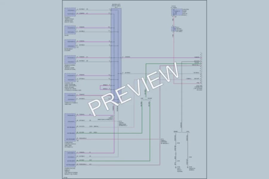 2000 Dodge R3500 Computer Data Lines wiring diagram preview with protected circuit layout