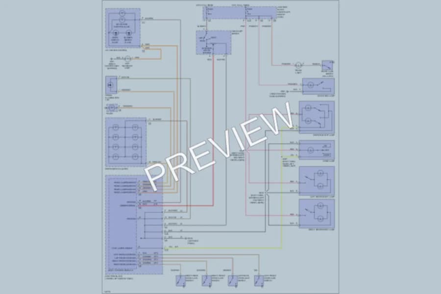 2000 Dodge Stratus Interior Lights wiring diagram preview