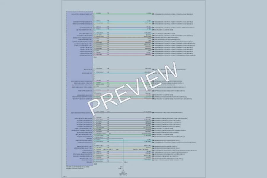 2000 Ford Expedition Body Computer wiring diagram preview