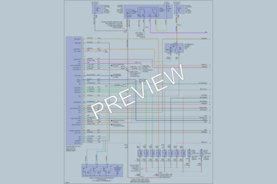 2000 Ford Expedition Engine Performance wiring diagram preview