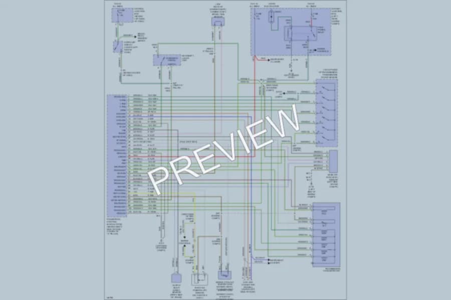 2000 Ford Focus Transmission wiring diagram preview
