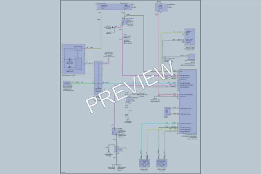 2000 GMC Jimmy Anti Lock Brakes wiring diagram preview