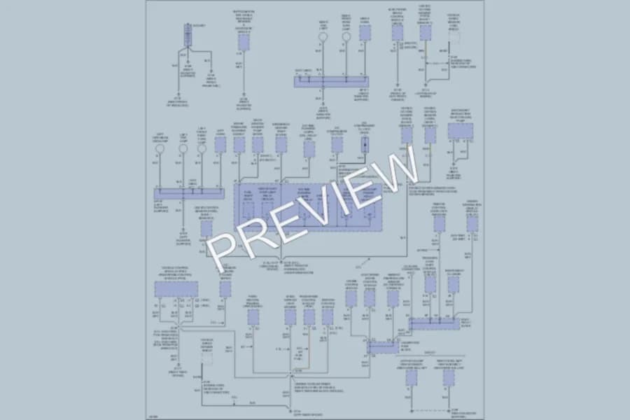 2000 GMC Jimmy Ground Distribution wiring diagram preview
