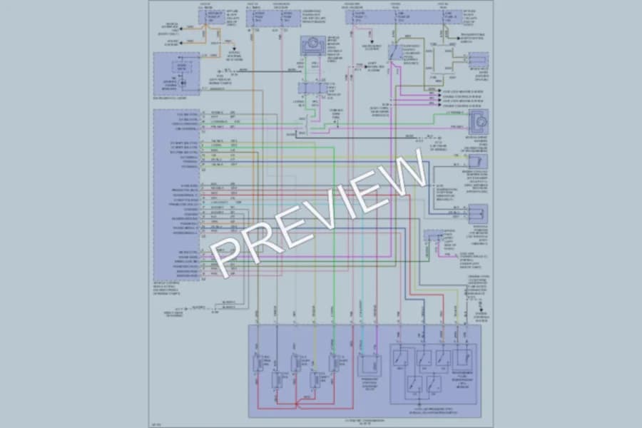 2000 GMC Jimmy Transmission wiring diagram preview
