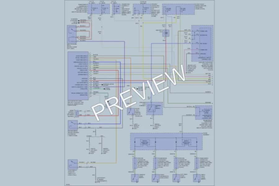 2000 Honda Accord Anti Theft wiring diagram preview