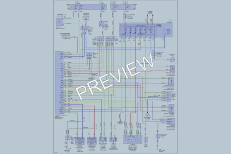 2000 Honda Civic Transmission wiring diagram preview