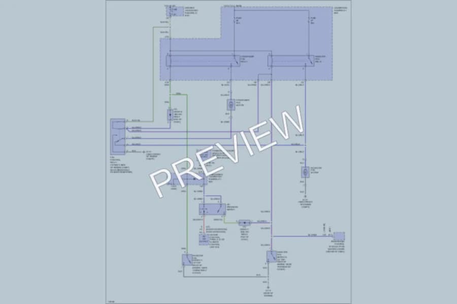 2000 Honda Odyssey Cooling Fan wiring diagram preview