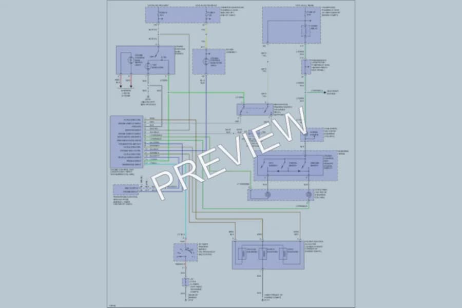2000 Honda Odyssey Cruise Control wiring diagram preview