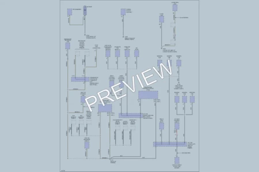 2000 Honda Odyssey Ground Distribution wiring diagram preview